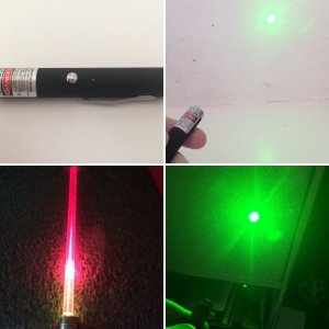 Banggood Rechargeable Li-ion 5mW 532nm DPSS Laser Pointer