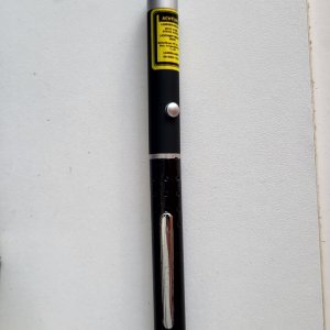 Green laser pointer pen