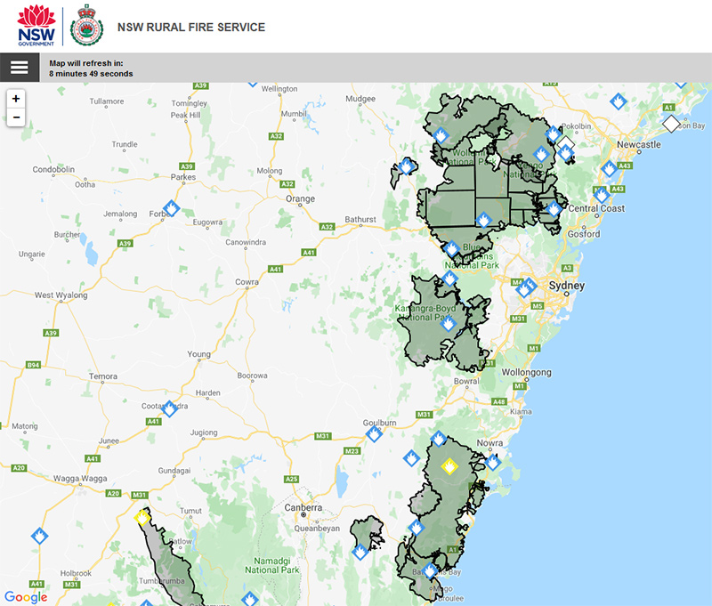 RFS-fire-map